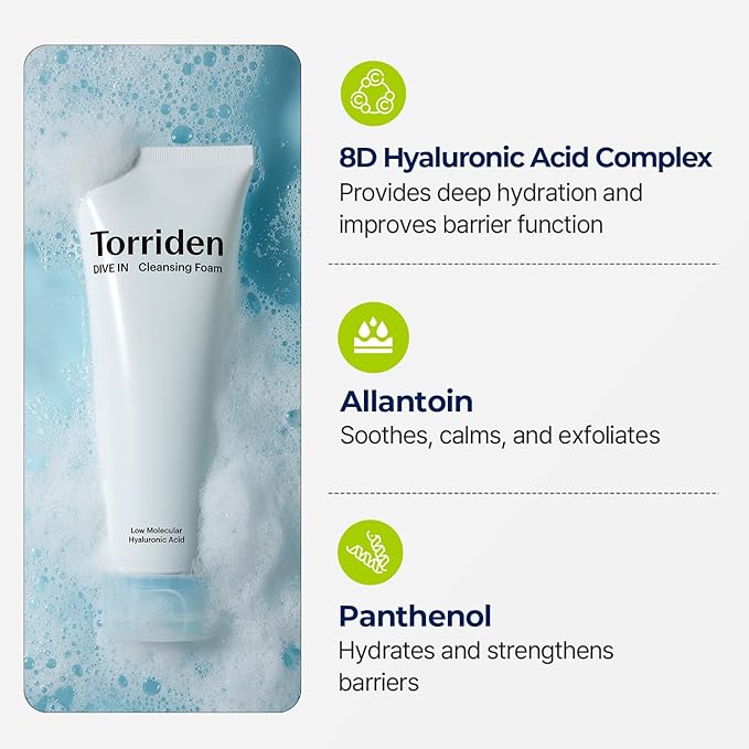 Torriden Dive In Hyaluronic Acid Cleansing Foam 150ml