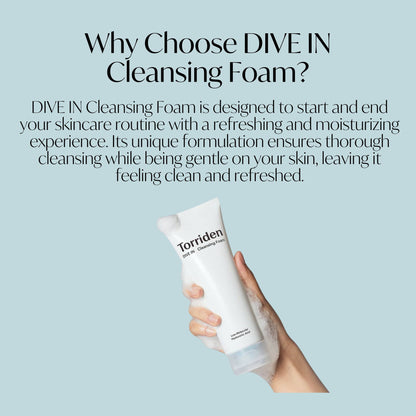 Torriden Dive In Hyaluronic Acid Cleansing Foam 150ml